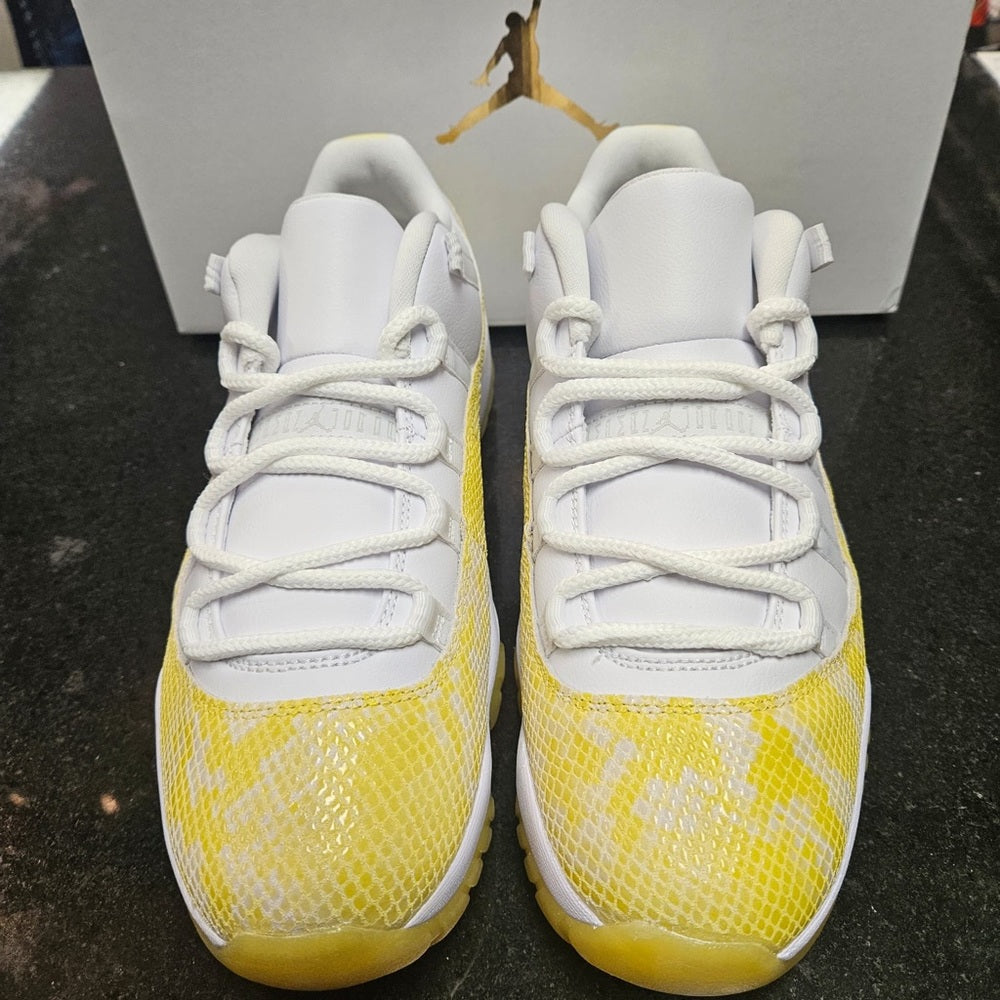 Women's Air Jordan 11 Retro Low Yellow sz various