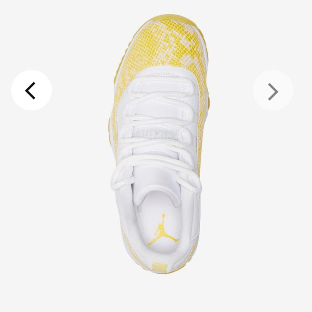 Women's Air Jordan 11 Retro Low Yellow sz various