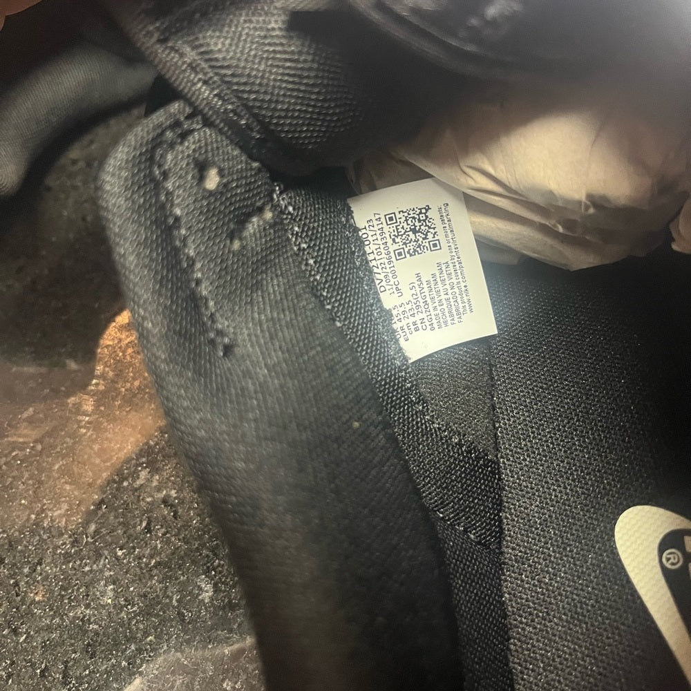 Sz various Nike dunks black lows