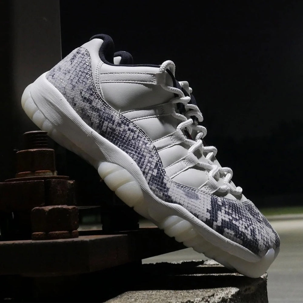 The Air Jordan 11 Low LE “Snakeskin” sz 11.5