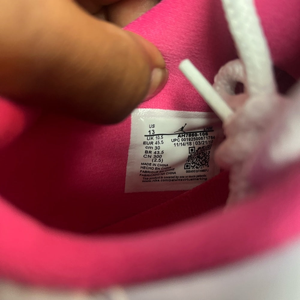 Pink Jordan snakeskin lows ah7860 106 sz 13