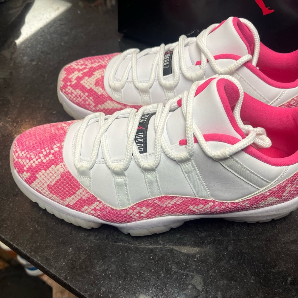 Pink Jordan snakeskin lows ah7860 106 sz 13