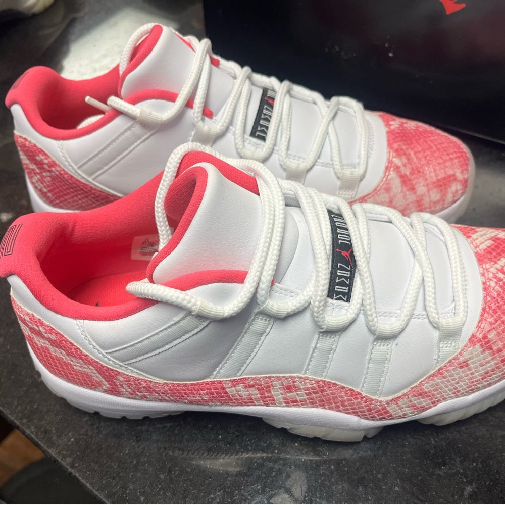 Pink Jordan snakeskin lows ah7860 106 sz 13