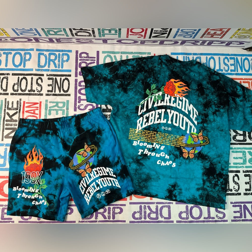 Multi color 2 piece set sz various