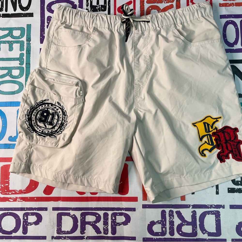 Smoke rise mesh shorts sz various