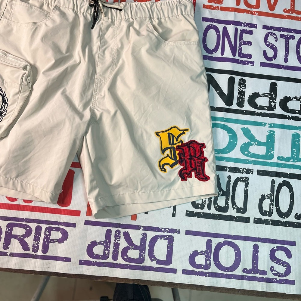 Smoke rise mesh shorts sz various