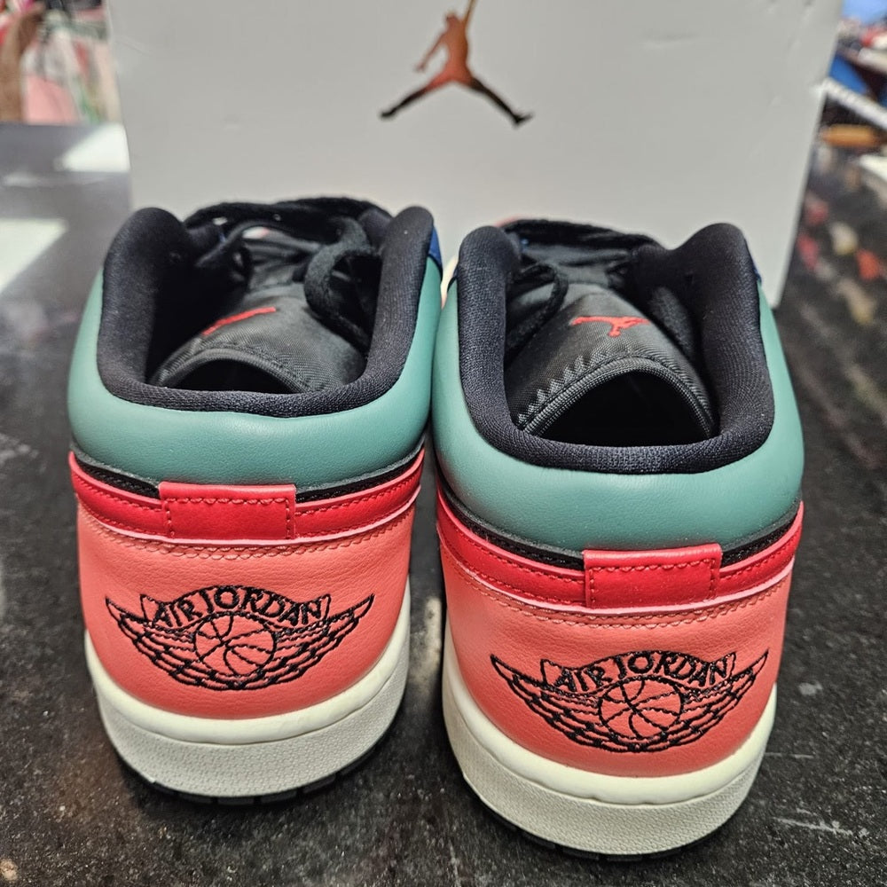 Sz 12 Jordan 1 Low SE "Black/Fire Red/Taxi/French Blue