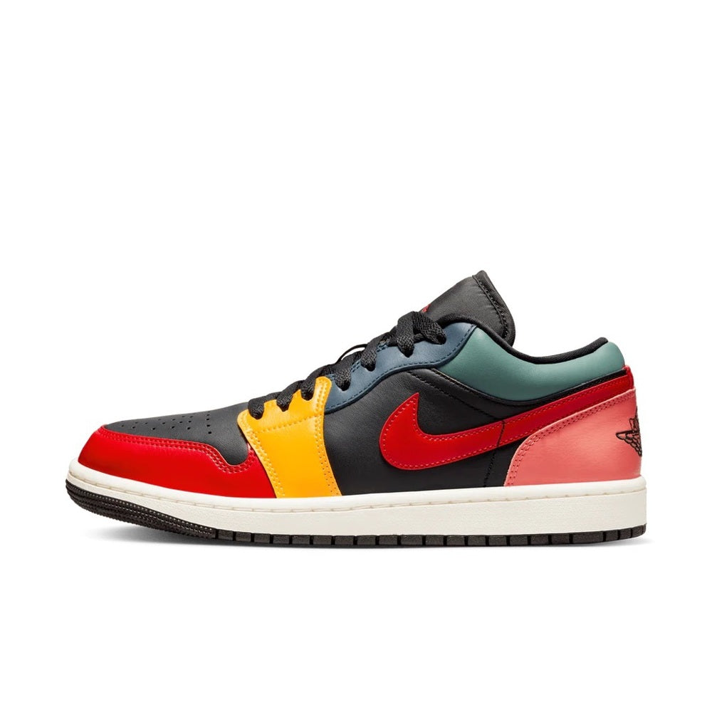 Sz 12 Jordan 1 Low SE "Black/Fire Red/Taxi/French Blue