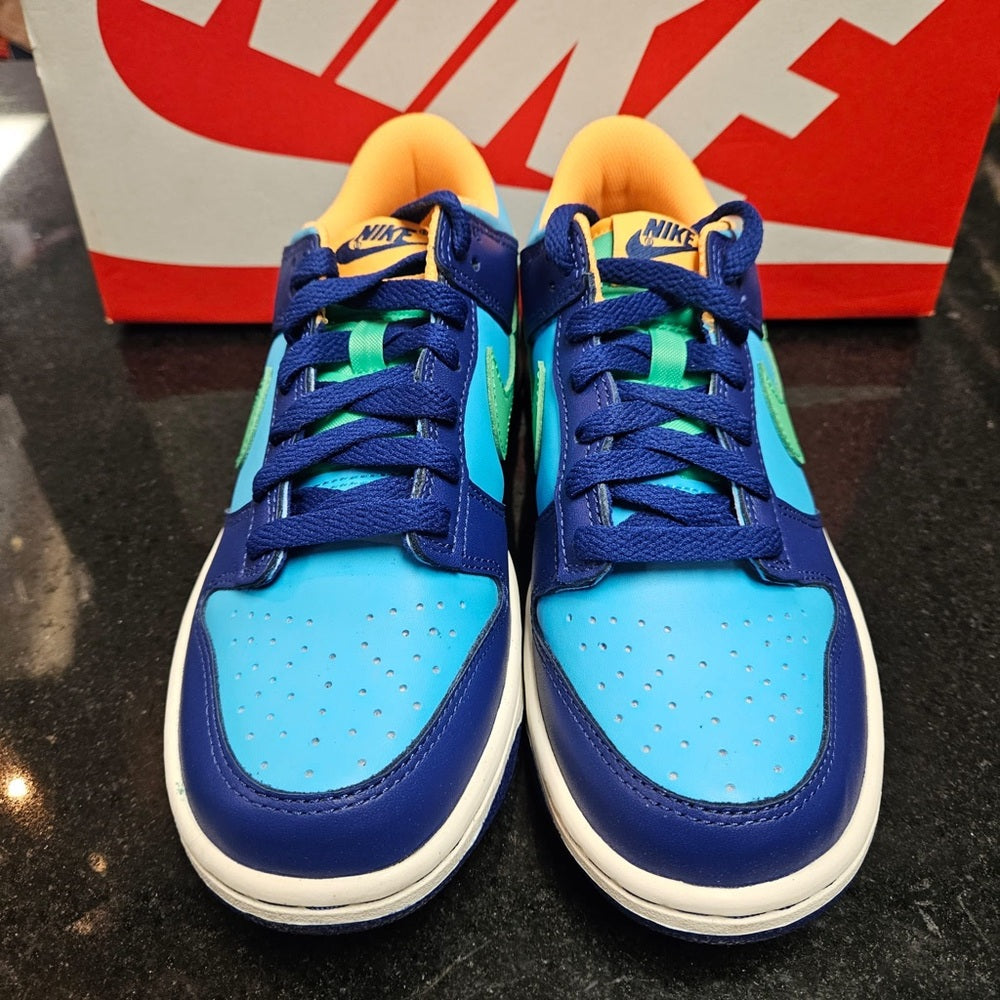Nike Dunk Low "Baltic Blue/Electric Algae/Deep Royal" Grade School sz various