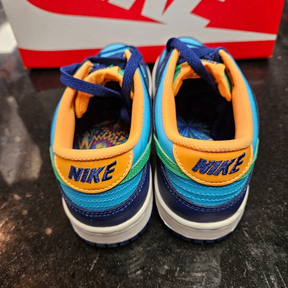 Nike Dunk Low "Baltic Blue/Electric Algae/Deep Royal" Grade School sz various