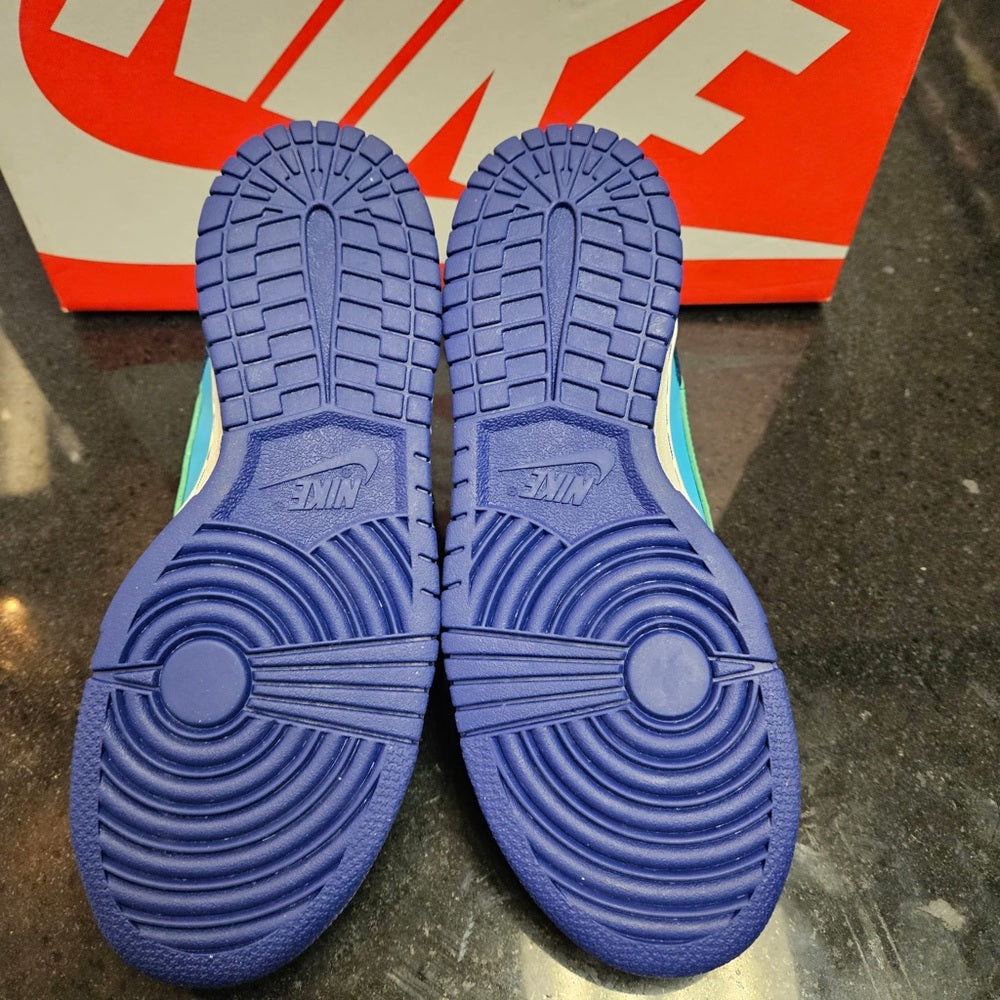Nike Dunk Low "Baltic Blue/Electric Algae/Deep Royal" Grade School sz various