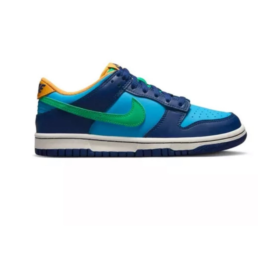 Nike Dunk Low "Baltic Blue/Electric Algae/Deep Royal" Grade School sz various