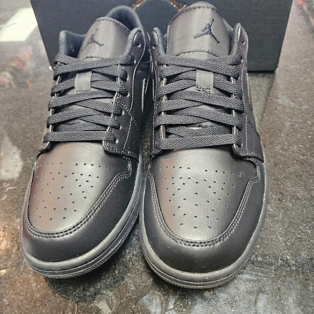 Jordan 1 lows all black sz Various