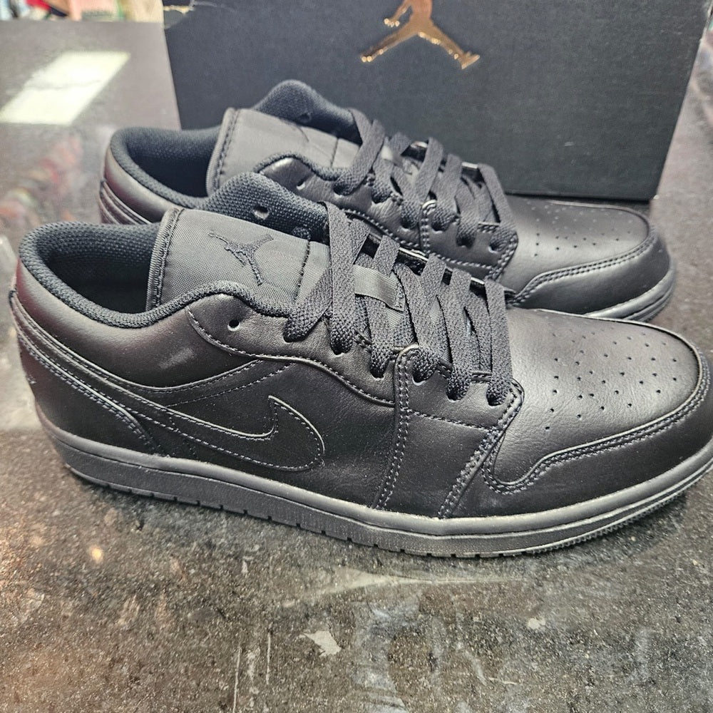 Jordan 1 lows all black sz Various