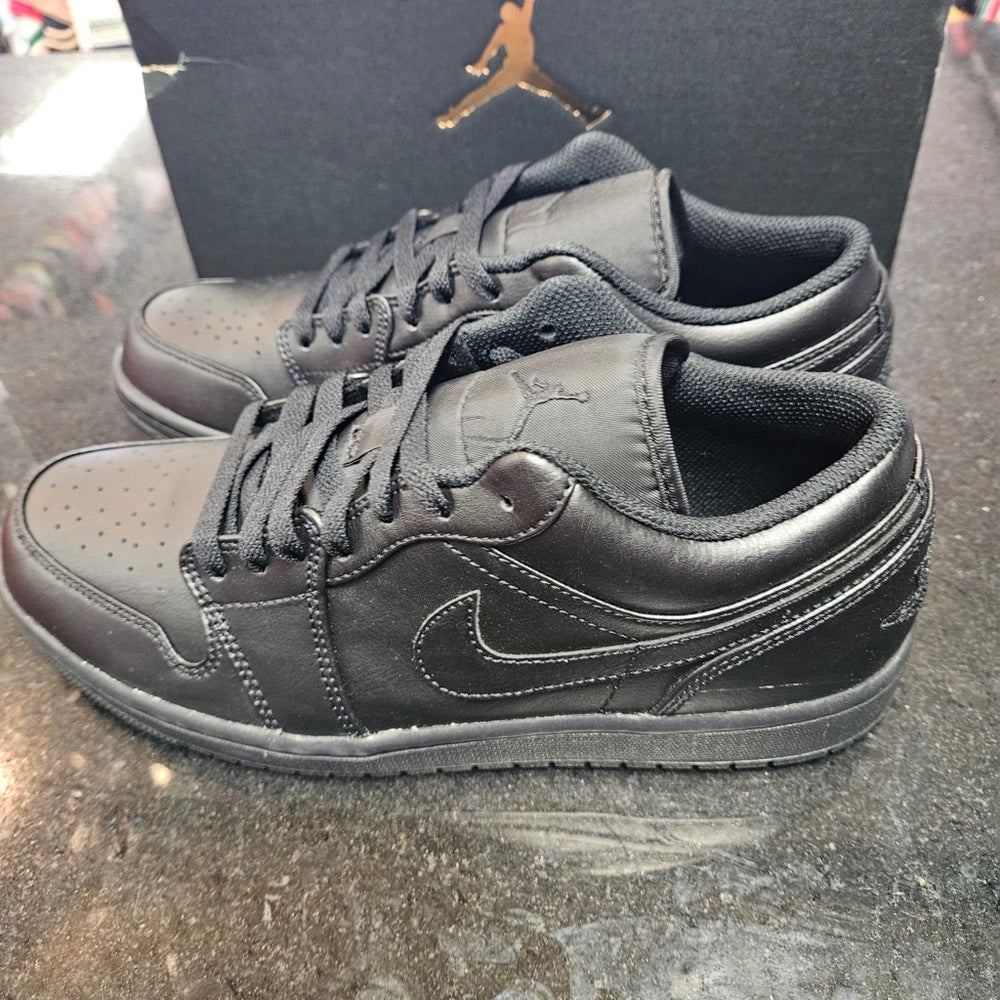 Jordan 1 lows all black sz Various