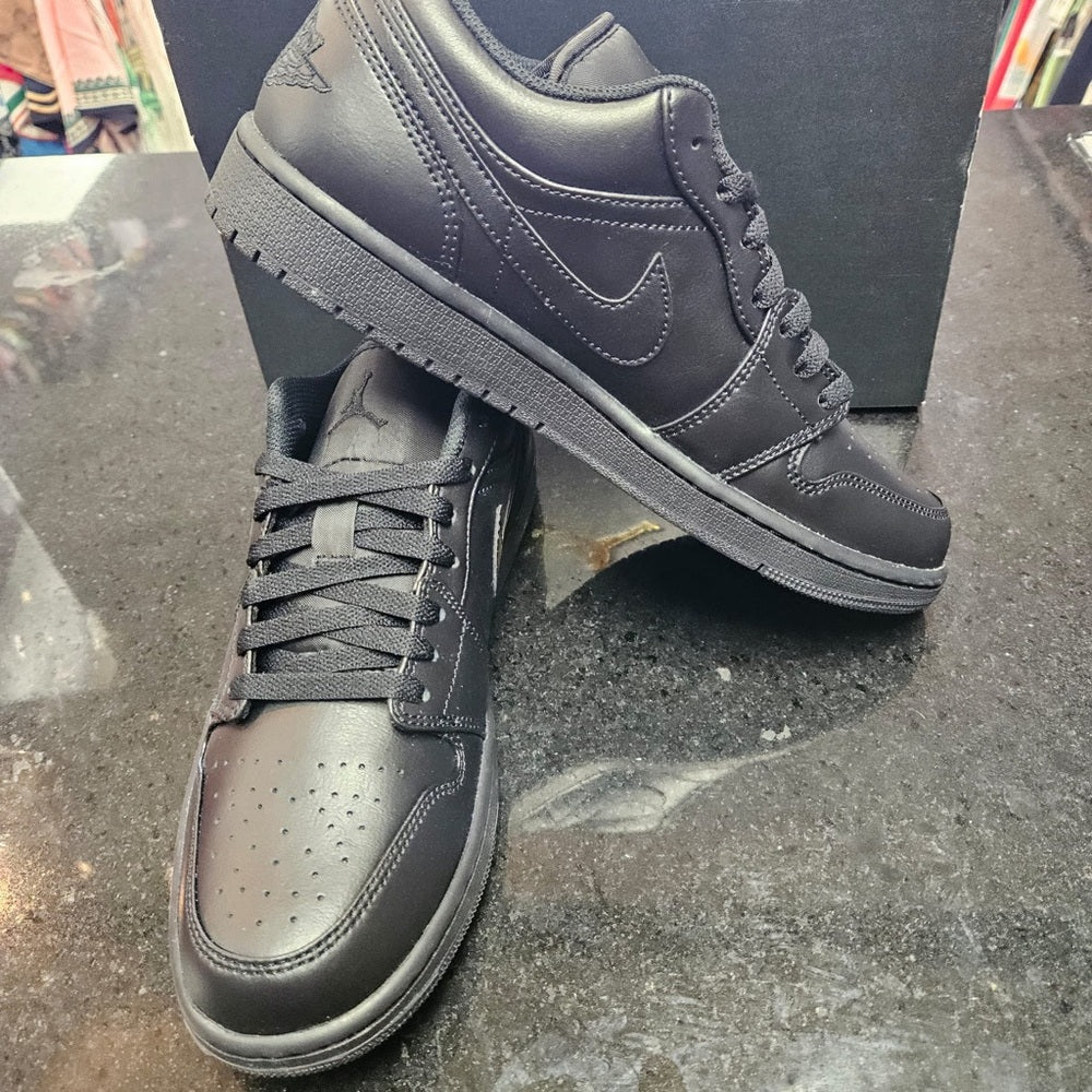 Jordan 1 lows all black sz Various