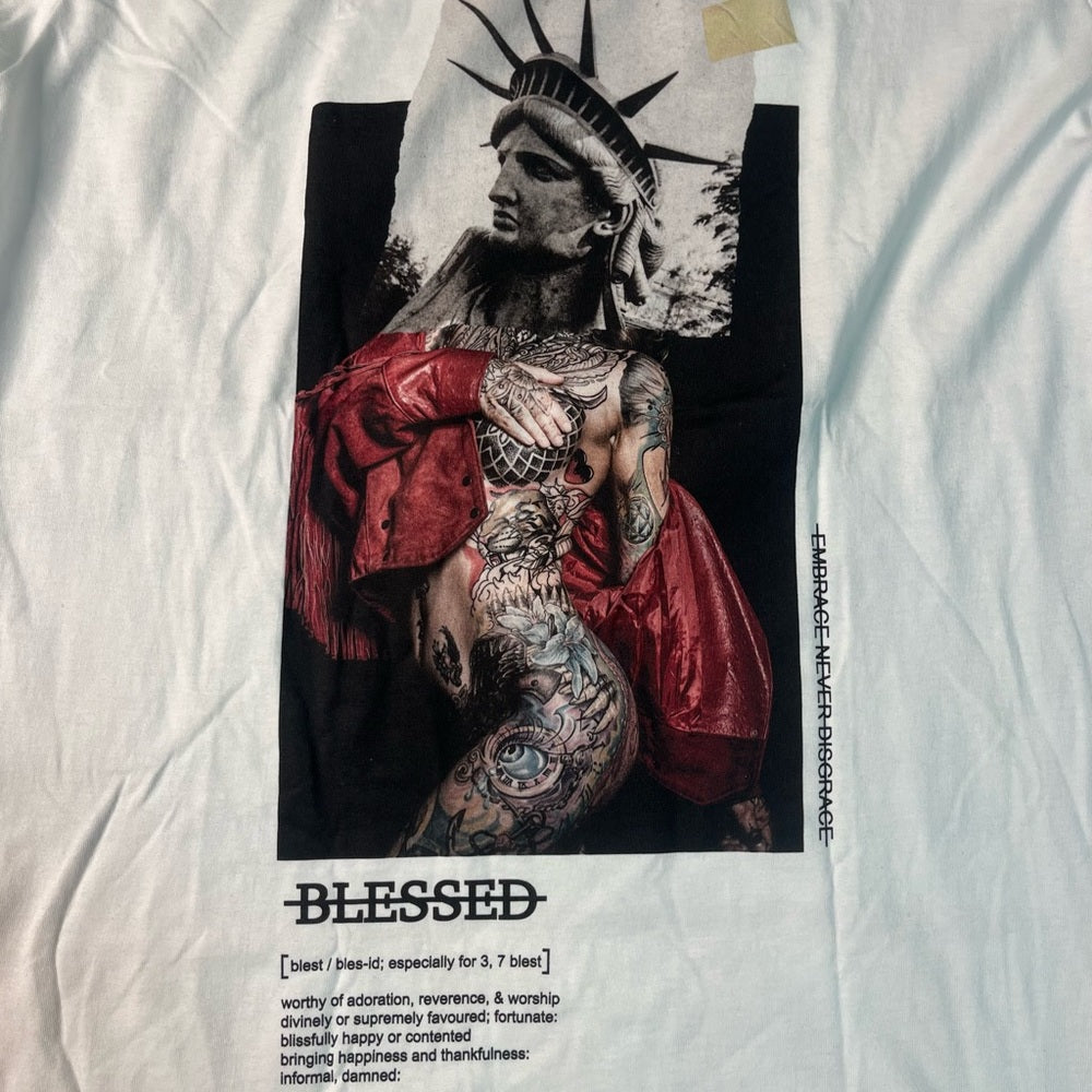 Blessed graphic tee sz medium