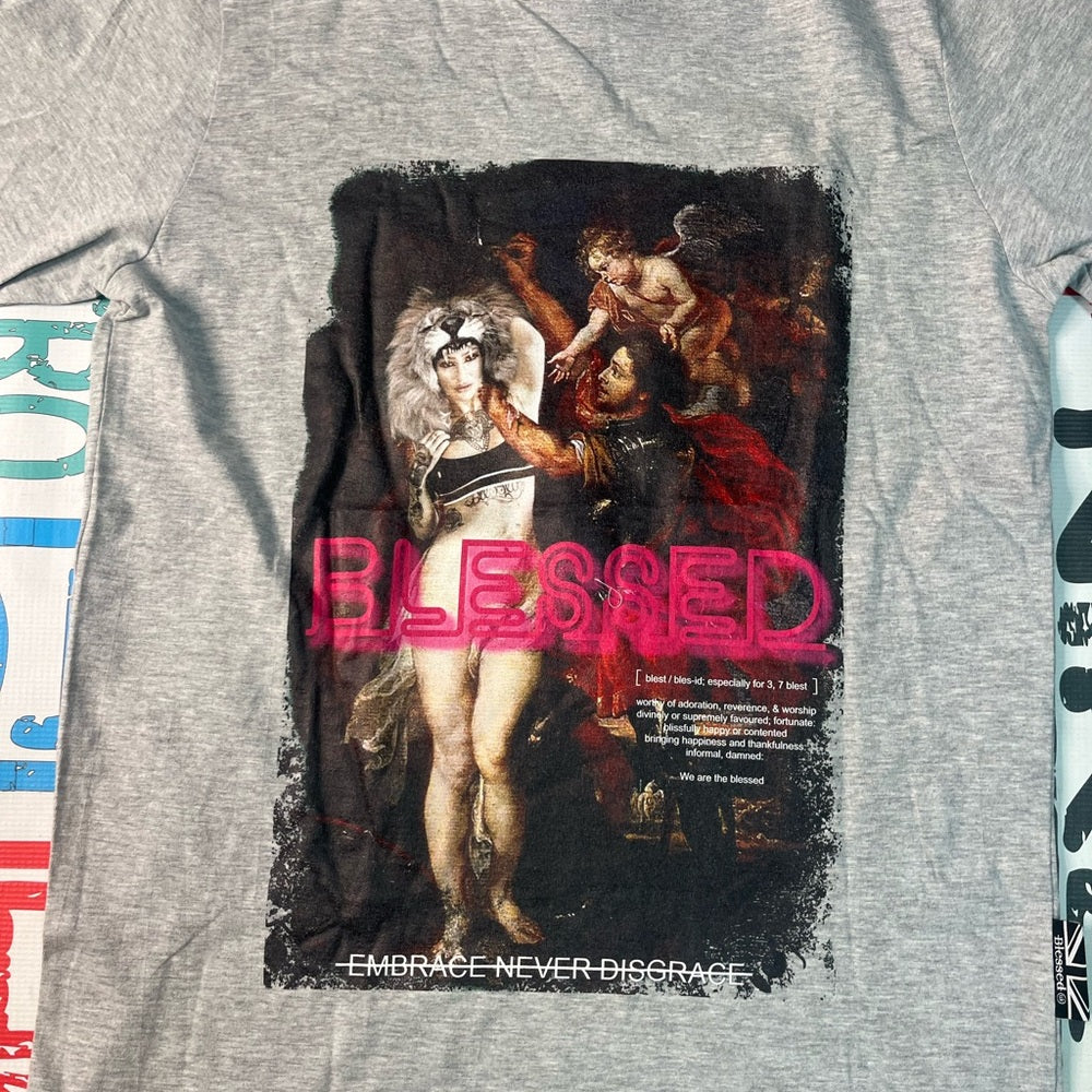Blessed graphic tee sz medium