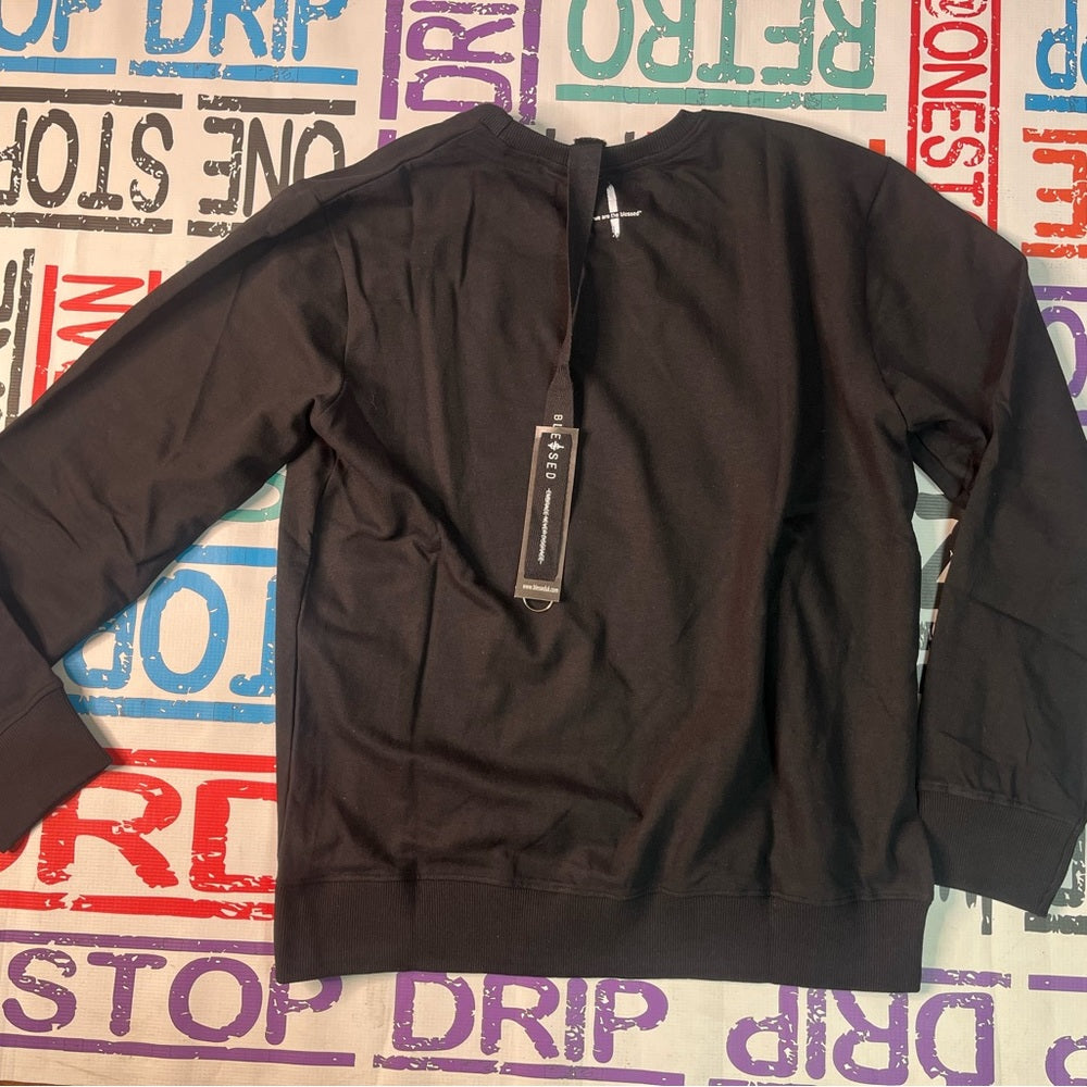 Blessed graphic sweater sz XS