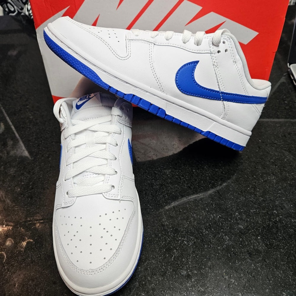 Dunk Low 'White Hyper Royal' sz various