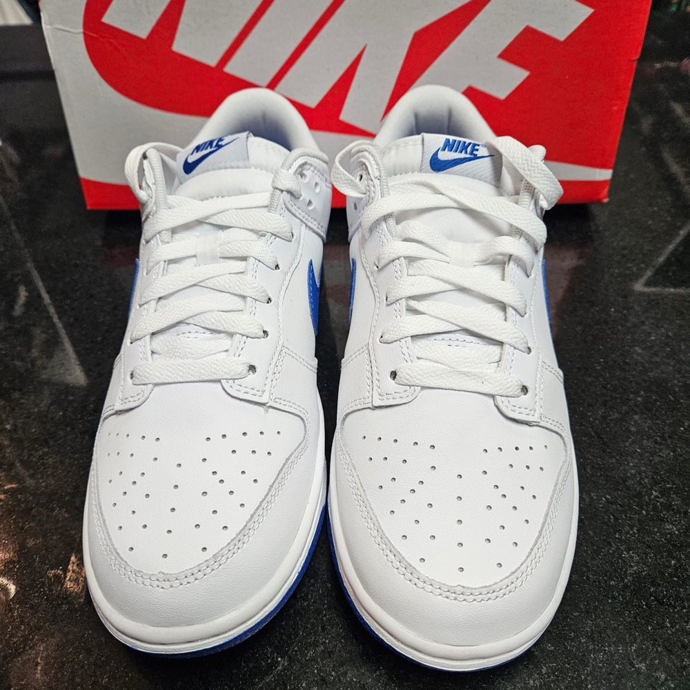 Dunk Low 'White Hyper Royal' sz various