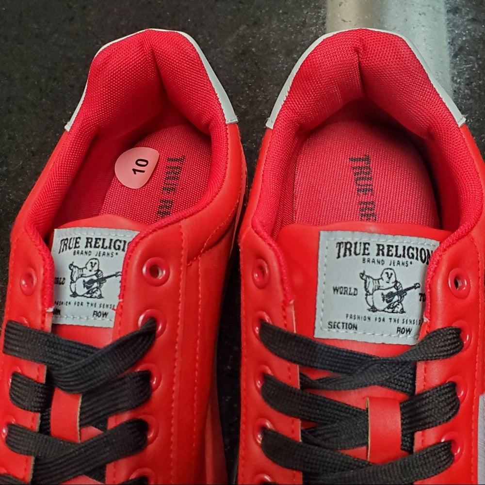 True Religion Sz 10 lows All Red