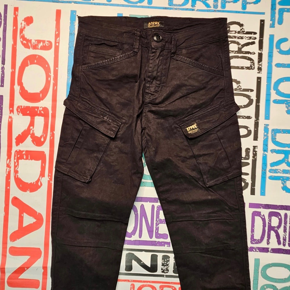 Sz various black cargo pants