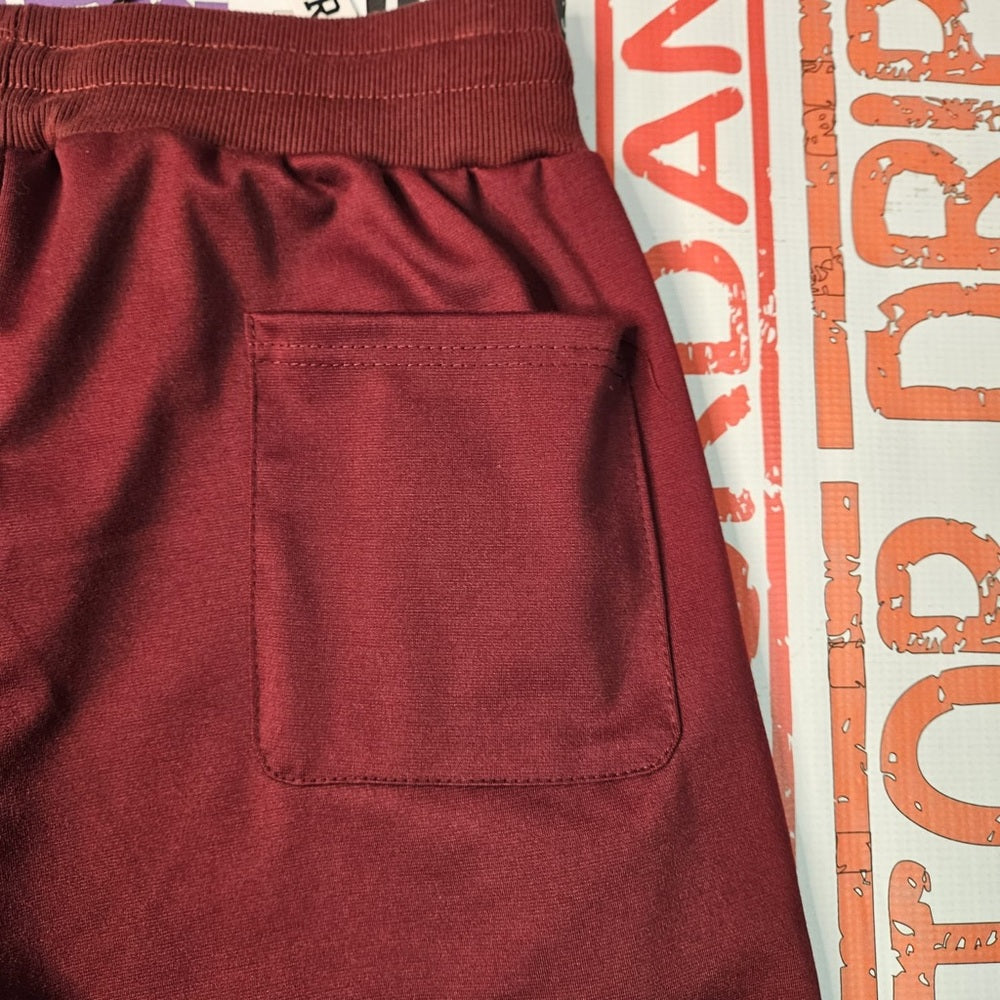 Sz small cotton maroon shorts