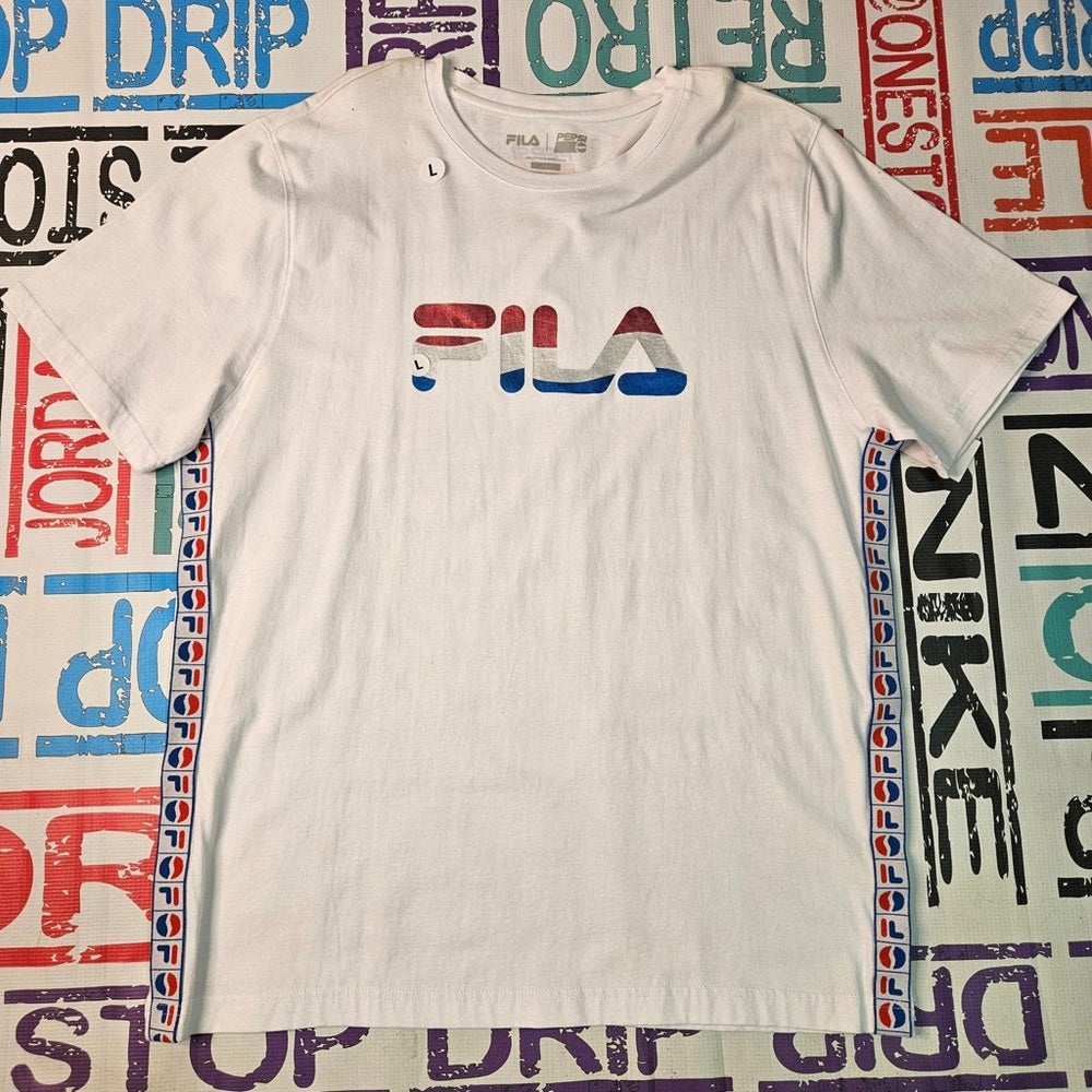 Fila Pepsi vintage tee sz large