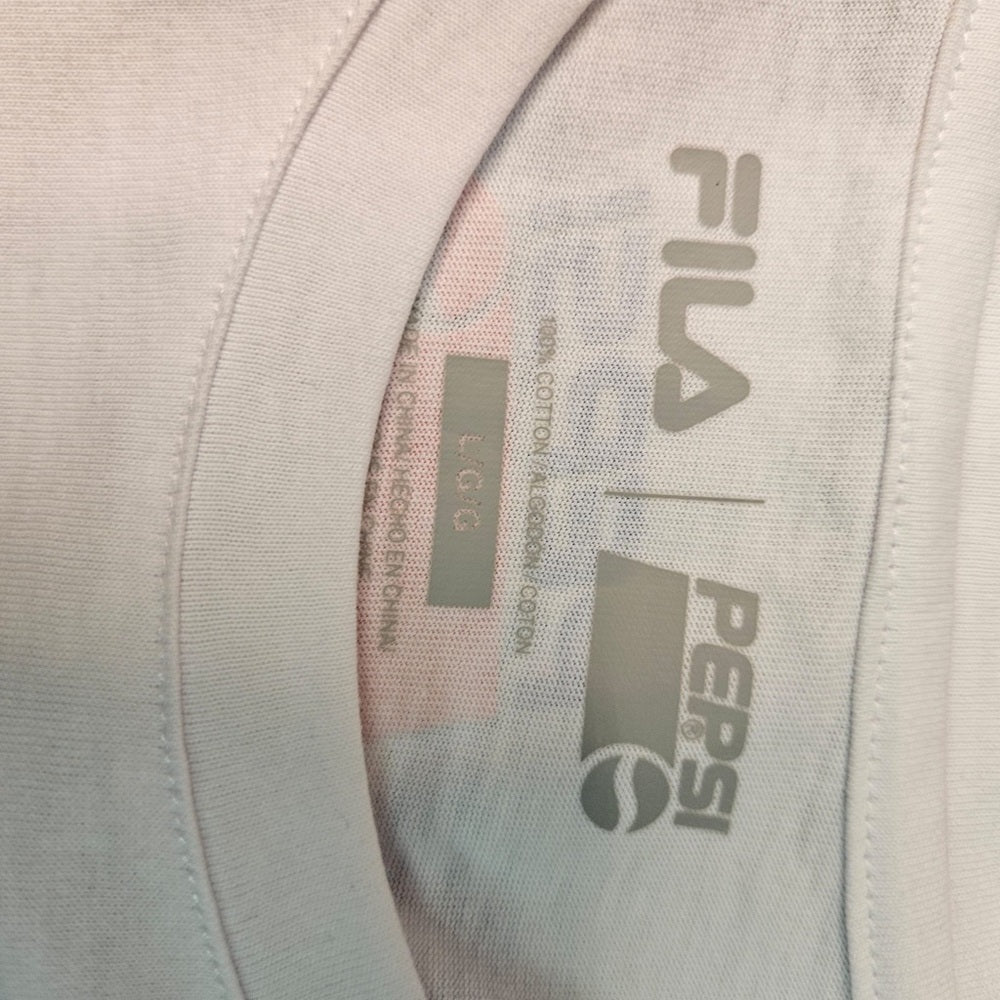 Fila Pepsi vintage tee sz large