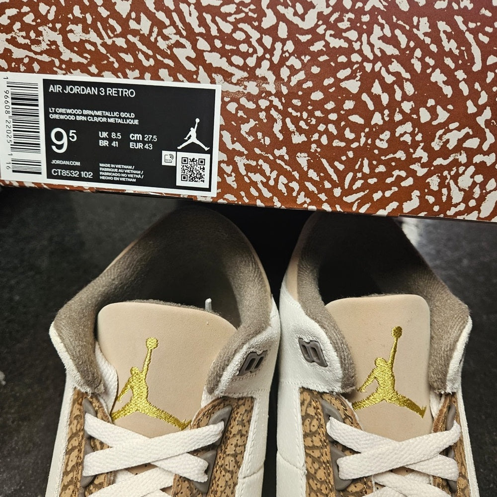 Sz Various Jordan retro 3s Nwb