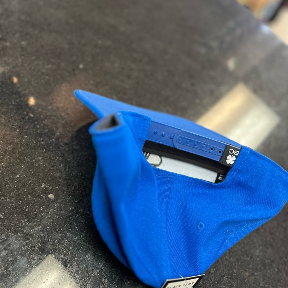 Clover SnapBack blue one size fits all