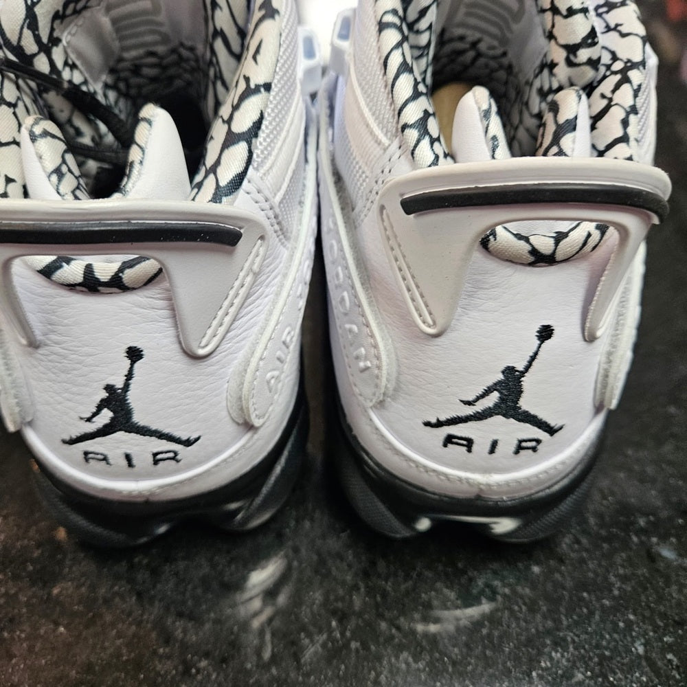 Sz 8.5 Jordan 6 rings white & black