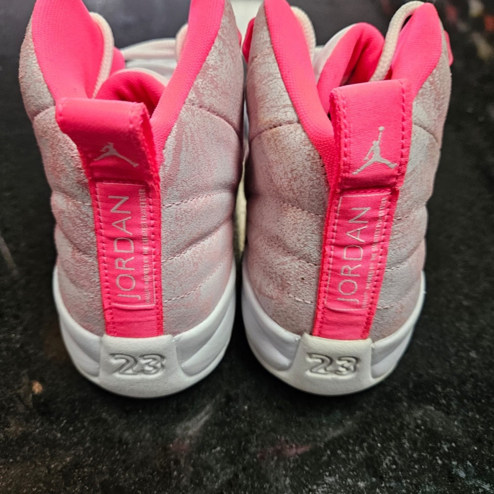 AIR JORDAN 12 RETRO GS 'ARCTIC PINK' SZ 6.5