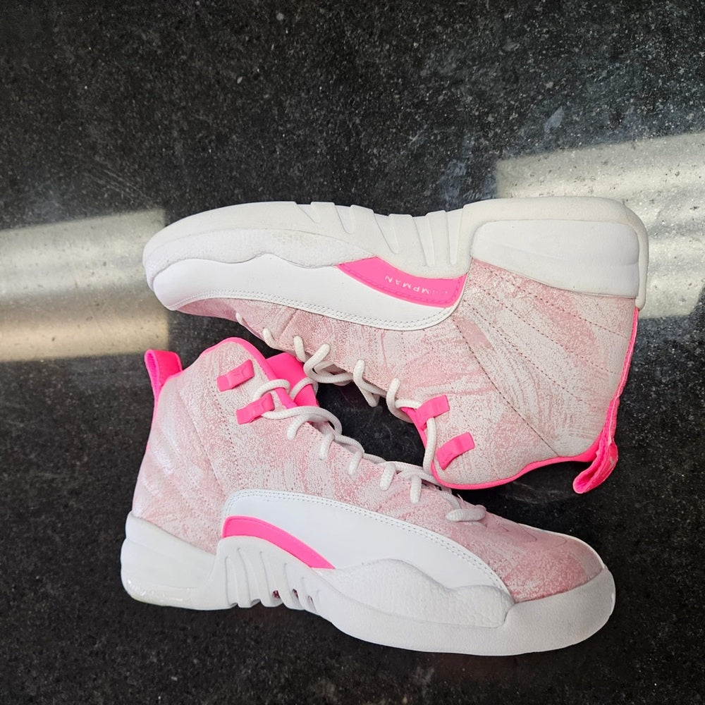AIR JORDAN 12 RETRO GS 'ARCTIC PINK' SZ 6.5