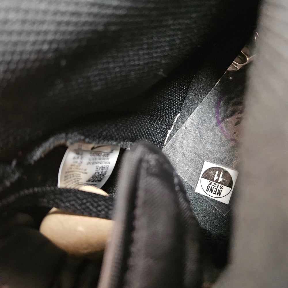 Sz 11 high top dunks purple/Black