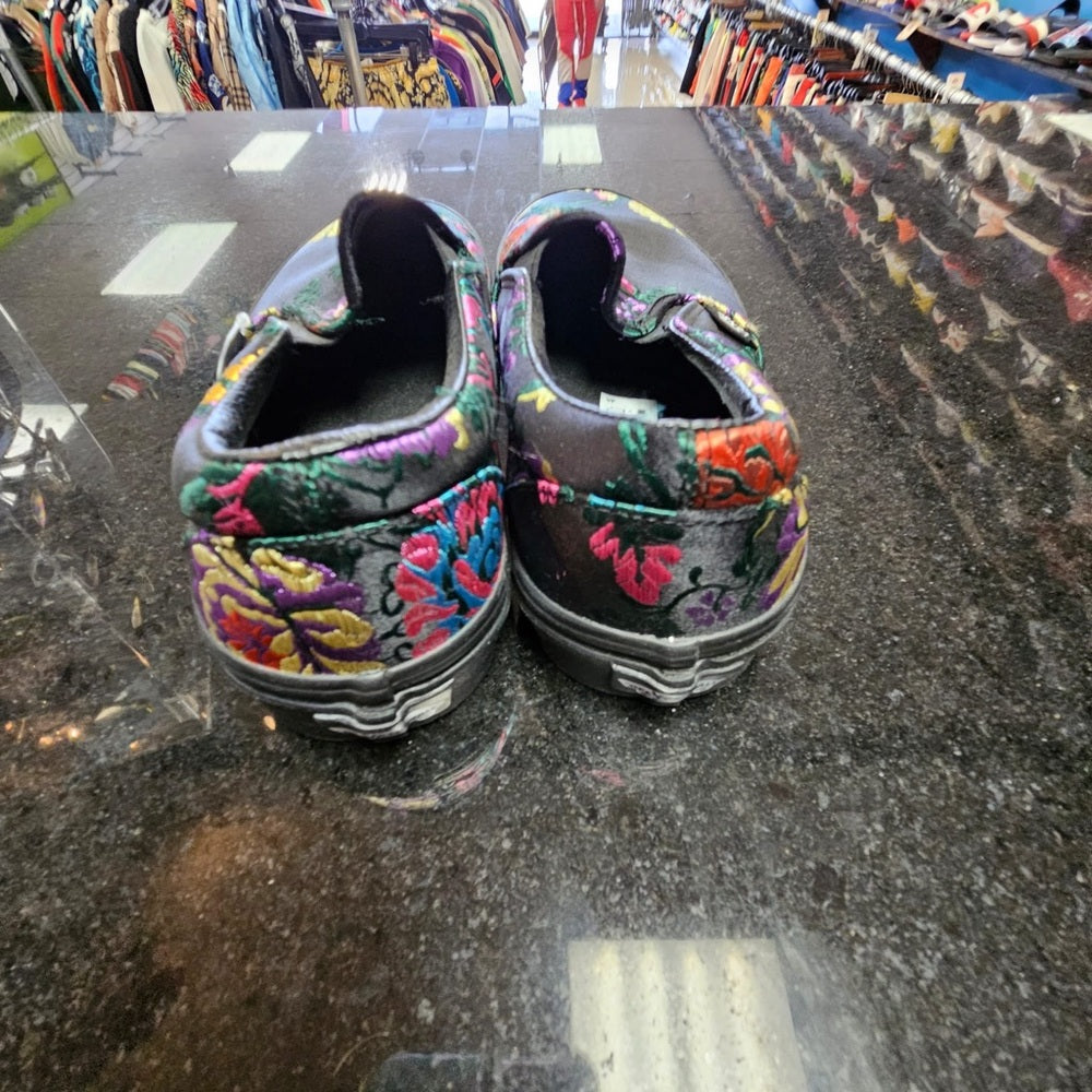 Vans sz 6.5women loafers muti colors
