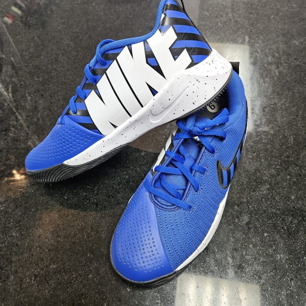 Sz 6.5 nike blue running shoes