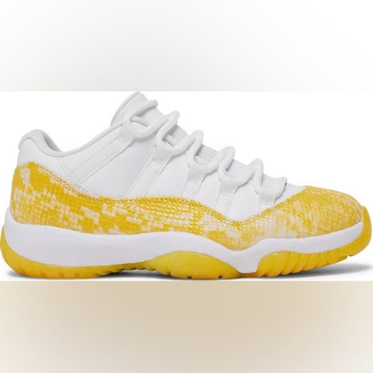 Sz various Wmns Air Jordan 11 Low 'Yellow Snakeskin'