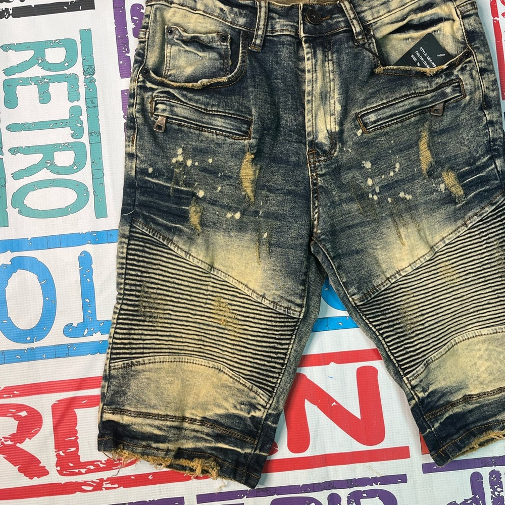 Sz 30 denim blue jean shorts