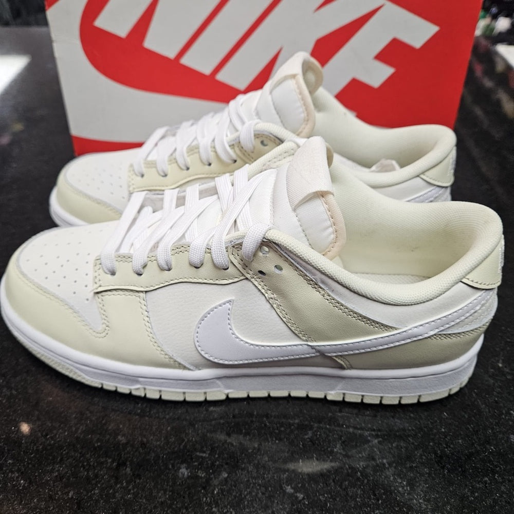 COCONUT MILK/WHITE-SAIL sz 8 dunk lows
