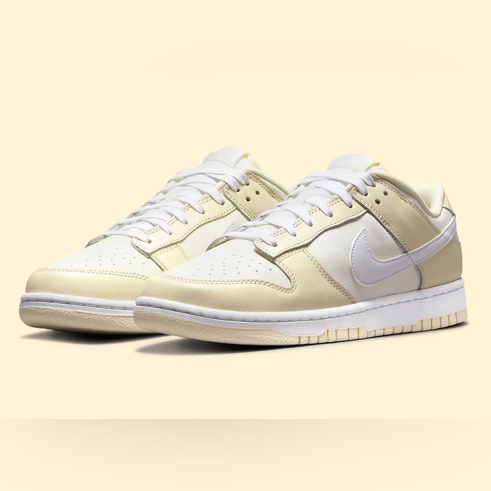 COCONUT MILK/WHITE-SAIL sz 8 dunk lows