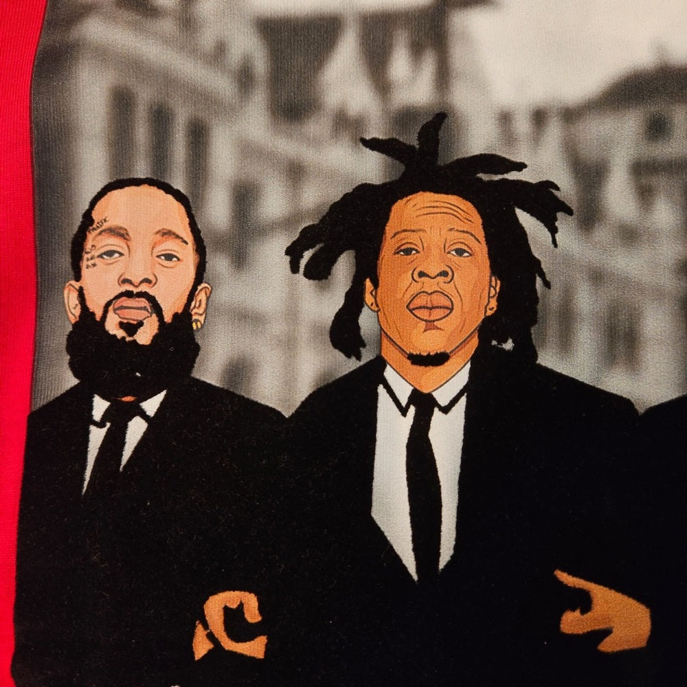 Black planet graphic tee sz various