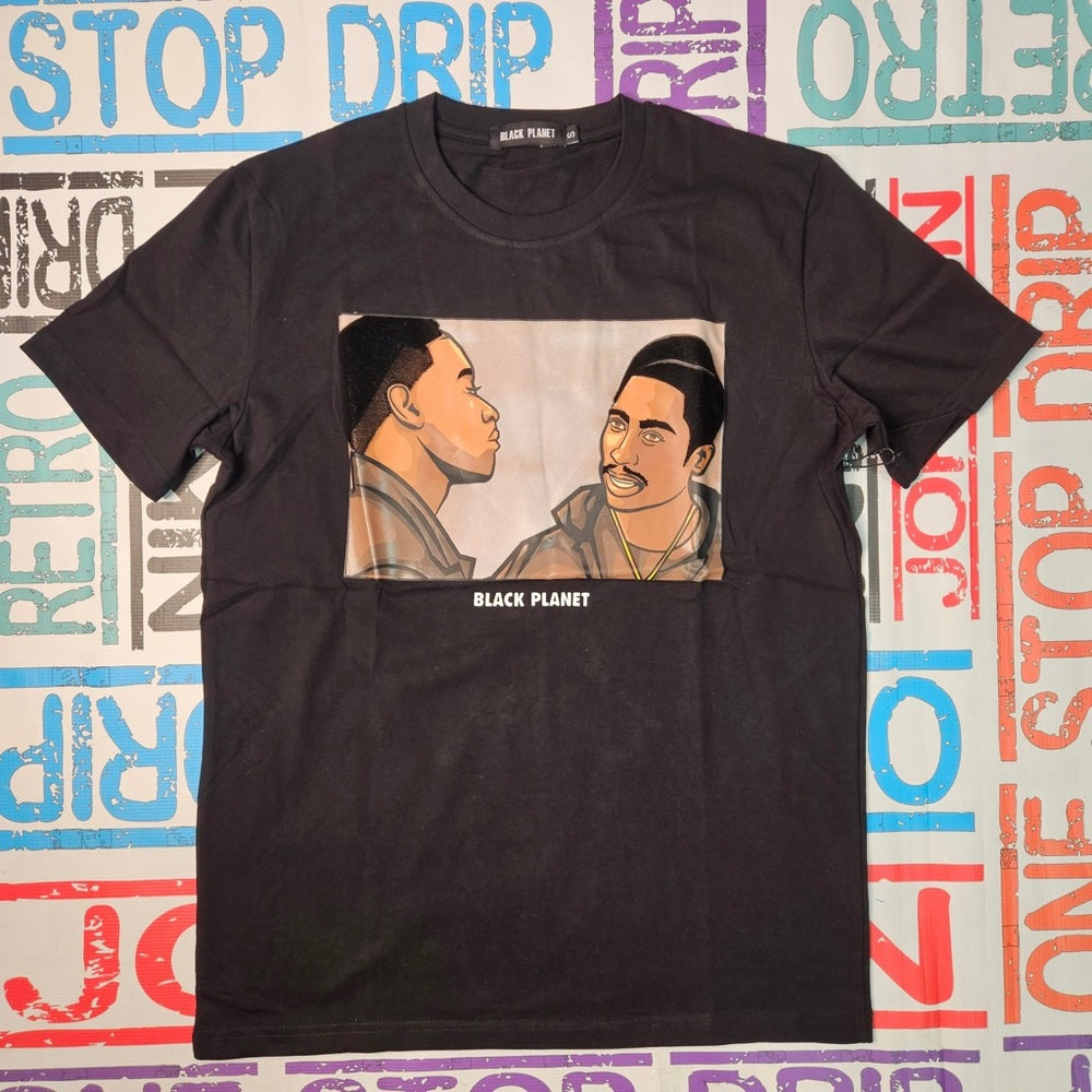 Juice Movie Puffed Embroidered tee sz various