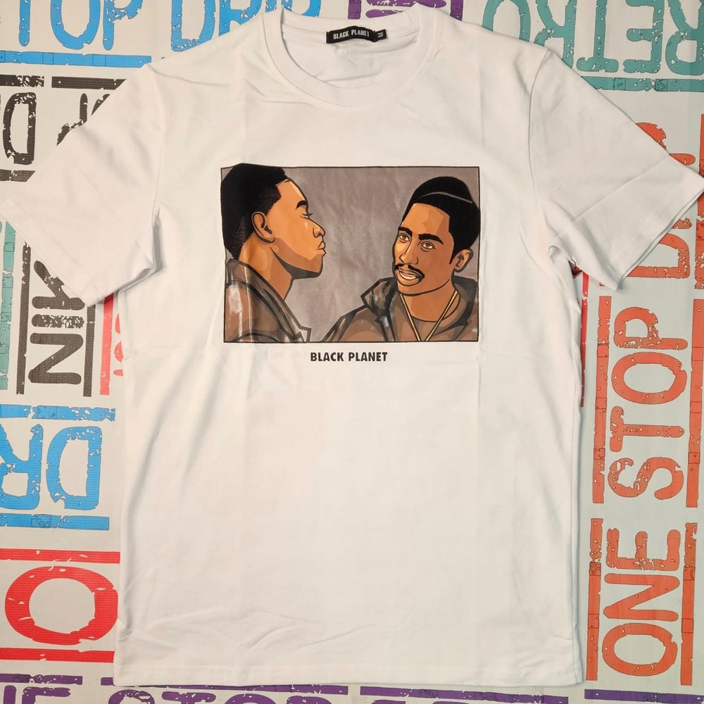 Juice Movie Puffed Embroidered tee sz various