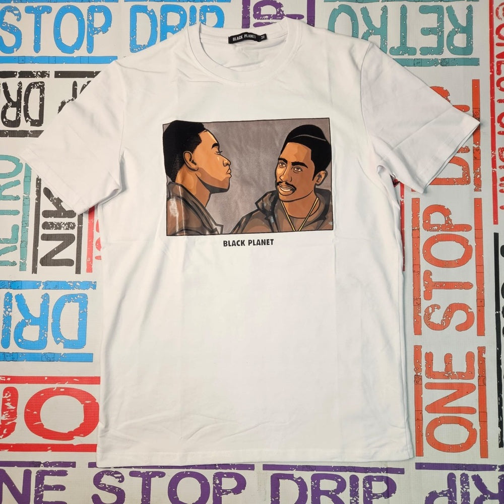 Juice Movie Puffed Embroidered tee sz various