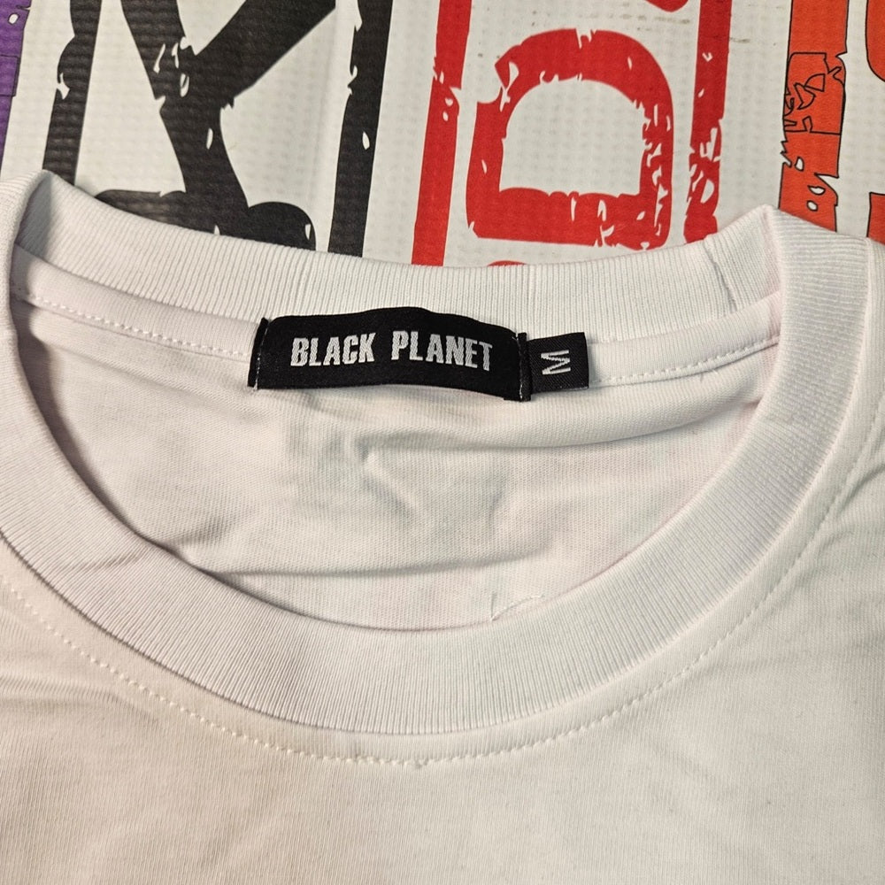 Juice Movie Puffed Embroidered tee sz various