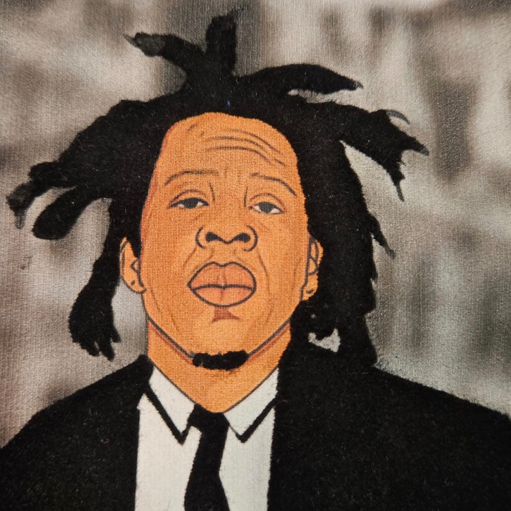 Legendary Puffed Embroidered tee sz various black planet