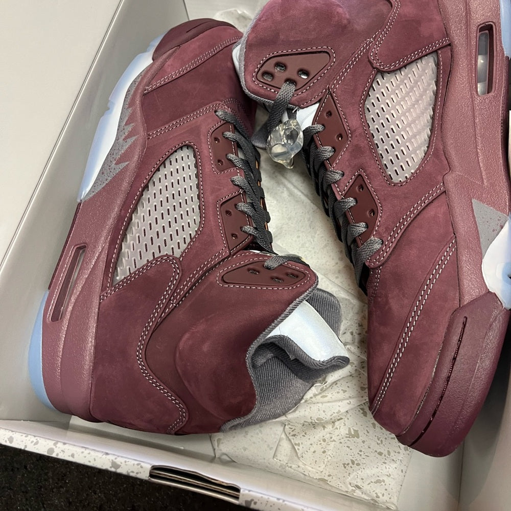 Sz Various Jordan 5 Retro SE "Burgundy" Men's Shoe Nwb