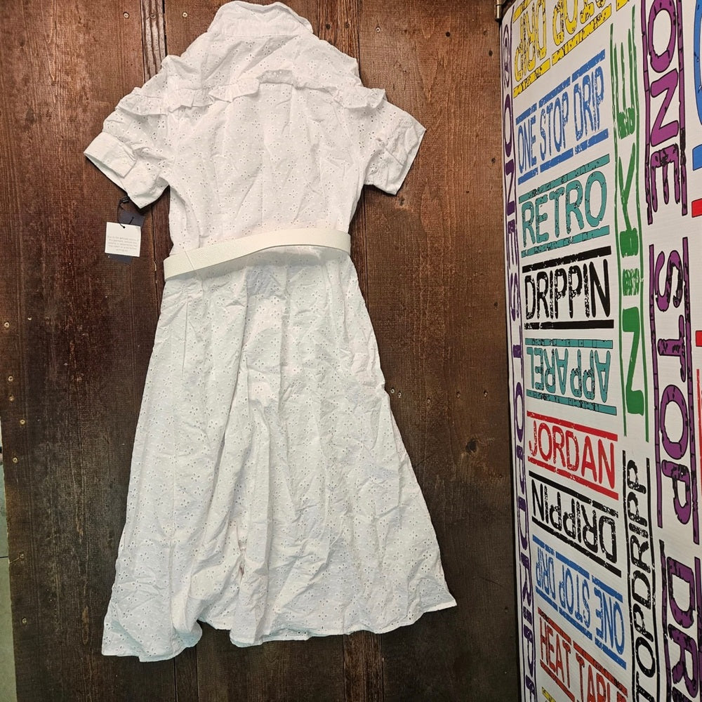 White Tommy Hilfiger women’s dress sz 10